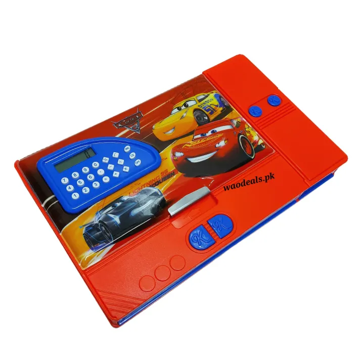 McQueen%20Cars%20Jumbo%20Kids%20Plastic%20Multi-Purpose%20Gadget%20Pencil%20Box%20with%20Calculator:%20The%20Ultimate%20Organizer%20for%20Youngsters%20-%20Image%204