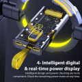 66W Super Fast Charging Power Bank 20000mAh - LED Display, Multi-Device Compatibility. 