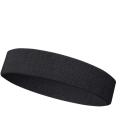 Black Outdoor Fitness Sports Sweatband Headband Yoga Gym Head Band. 