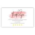 50 Custom Thank You Cards business card Thank You For Your Order Gift decoration card Personalized logo Business Wedding invitation. 