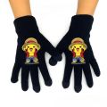 Pokémon Pikachu Winter Children's Warm Gloves Anime Cartoon Knitted Touch Screen Gloves Boys Girls Cute Printed Gloves Kids Gift. 