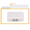 Mini 2 Port RJ45 RJ-45 Network Switch Ethernet Network Box Switcher Dual 2 Way Port Manual Sharing Switch Adapter HUB. 