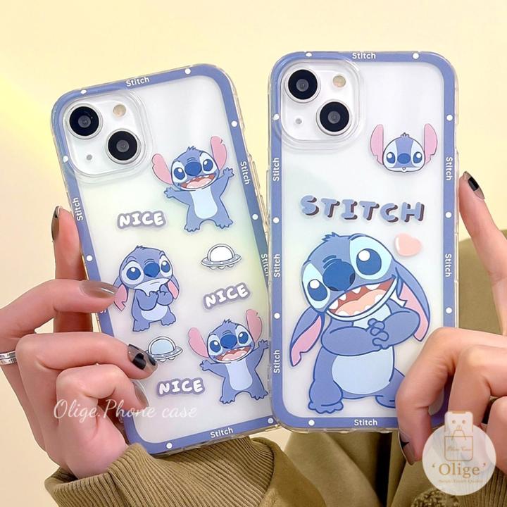 Olige Case For Realme GT2 GT Neo 2 9i 9 8 5G C35 C33 C31 C30 C25Y C21 C20 C12 Narzo 50A 50i X50 X7 7 6 5 3 Pro V15 C11 XT X 3i Cartoon Lilo And Stitch WaterOlige Camera Protector Soft Phone Case Back Cover