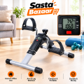 Sasta Bazaar - Exercise Cycle | Portable Pedal Exerciser | Digital Display Monitor & Without Digital Display Monitor | Arm & Leg Workout Machine | Compact Fitness Equipment for Home, Office & Physical Therapy | Adjustable Resistance | Low Impact Exercise. 