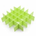 4 pcs DIY Plastic Grid Drawer-plastic grid drawer divider-Adjustable Sock Underwear Dresser Organizers- Grid Drawer Dividers-Drawer organizer-adjustable plastic drawer organizer-adjustable plastic drawer divider. 