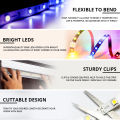 WBM Smart Color Changing RGB LED Strip Light 32.8 Feet Long Remote Control Strip Light Complete, Kit. 