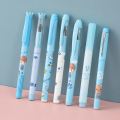 CHREN Cute Fountain Pen Set Of 7 With Ink Refills. 