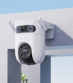 Ezviz Outdoor Camera H9C Dual-Lens 2K+Pan & Tilt Wi-Fi two way audio ColorVU Camera 3MP+3MP. 