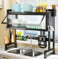 85cm Kitchen Storage Dish Rack With Cabinet. 