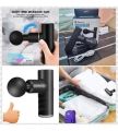 Mini electric fascia gun high-frequency multifunctional mini massage gun USB charging 3 massage gears compact and lightweight. 