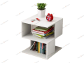 Rectangle Hallow Design Night Stand Storage Bedside Table Sofa modern end side coffee table with storage shelf living room. 