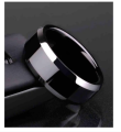 Black Combo Deal 3 In 1 Big Bracelet 1 Ring & 1 Black Chala For Men & Boys. 