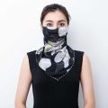 Lightweight Outdoor Riding Handkerchief Protective Silk Face Mask Scarf Mouth Mask Neck Protection. 