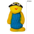 Mini Minions Cartoon Edible Fondant Toy (Position 2). 