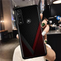 Car Carbon Cibre Print for Moto G8 G9 Play E7 Plus Power Lite One Fusion E6s Edge G Stylus Phone Case Silicone Shell Coque. 