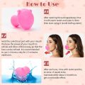 Jawline Exerciser Tool Men, Women, Face Fat Reducer, Face Shaper  High Quality Face Slimming Tool Mouth Trainer Exerciser V Shape - Silicone Face Trainer V Face Facial Slim Skin Care Tool - Anti-Aging Face Lifting Remove Muscle Line - Double Chin Reducer. 