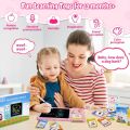 2 In 1 Talking Flash Cards Reader Learning Toys Toddlers Toys Gifts for 2-6 Year Old Girls, 224 Sight Words ABC Alphabet Numbers Writing Tablet Kindergarten Educational Speech Therapy Sensory Toy. 