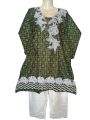 Linen Air Line Printed Shirts for Women and Girls. 