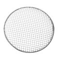 5Pcs/Set Round Disposable BBQ Grill Rack Roast Net Grate Barbecue Baking Pan. 