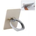 360° Rotating Metal Mobile Ring Holder for All Phones & Tablets Dual Tone Silver and Black. 