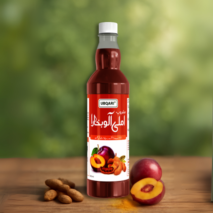 Ubqari Imli Aloo Bukhara Sharbat (800ml)