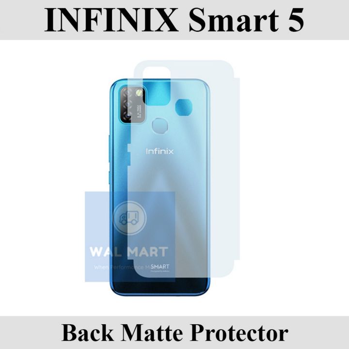 Infinix Smart 5 Back Matte Protector Soft film Protection Soft Skin Sheet For Infinix Smart 5