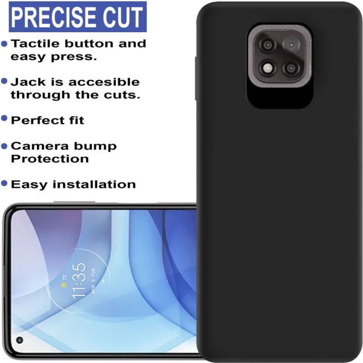 Motorola%20Moto%20G%20Power%202021%20%20%20Case%20Soft%20TPU%20Slim%20Smooth%20Flexible%20Protective%20Phone%20Cover%20-%20%20Black%20Matte%20-%20Image%205
