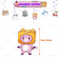 Danboard Theme Lankybox Birthday Party Decoration Balloon Banner Backdrop Cake Supplies Banner Baby Shower. 