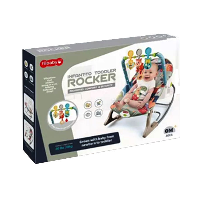 Double Rocker Toy 2 in 1 Baby Rocker Toy Set For Kids Grey | Daraz.pk