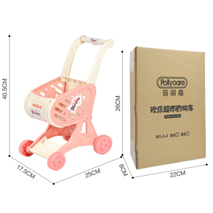 Children's%20Mock%20Shopping%20Cart%20Play%20House%20Toys%20Mock%20Baby%20Trolley%20Little%20Girl%20Supermarket%20Shopping%20Cart%20-%20Image%205