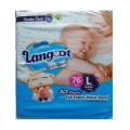 Langoot Baby Diaper Size 4No Large 7-15kg (76-Pcs Pack). 