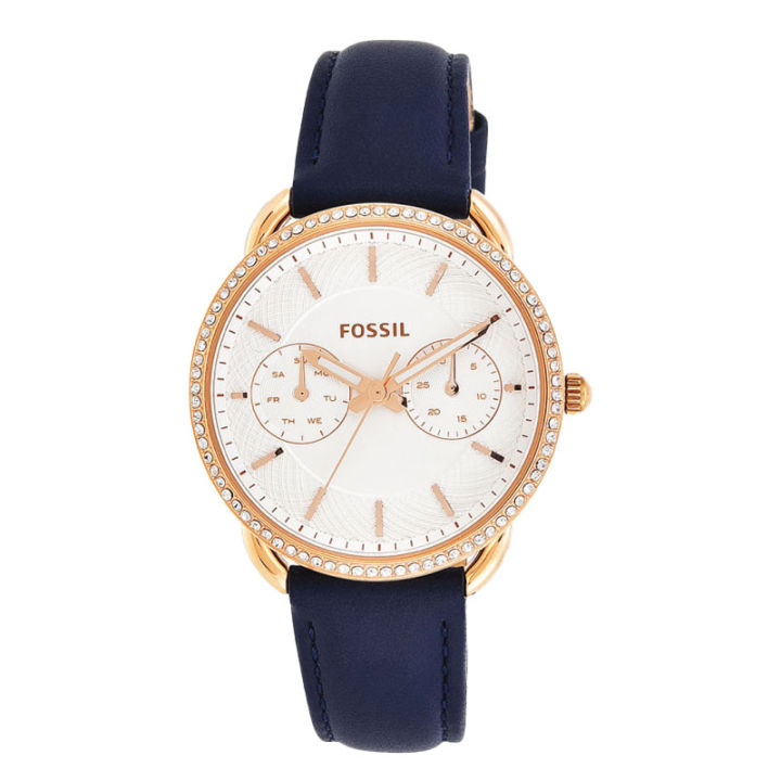 Fossil ES4394 Leather Strap Wrist Watch for Women / Wrist Watch For Girls