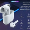 Latest Earbuds Airplus Wireless Earbuds Bluetooth Hand Free with Power Bank Pod Stereo Earphones White bluetooth ear phone for all cell phones use, 11.11. 
