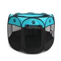 Foldable & Portable Playpen For Cat And Dog - BlUE. 