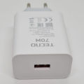 Tecno 70w Charger Tecno 70Watt Charger - 70Watt Charger / Tecno Original Charger 70W / 70W Tecno Charger / Tecno 70W Fast Charger For  Tecno Camon 30 Pro 5G POVA 6 , POVA 6 Pro 5G. 