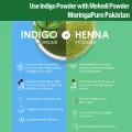 Henna Powder Organic Amber Filter Mehndi Pakistan 500g. 