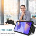 Shockproof Case For OPPO A15 / OPPO A15S Phone Case Push Pull Camera Protection Live Stand Phone Cover. 