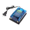ilent 2 Air Outputs Aquarium Air Pump 5W 3.5L/min High Output Energy Efficient Fish Tank Oxygen Airpump RS-628A. 