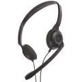 Sennheiser PC 3 Chat - Durable On-Ear Wired Headset - Noise Cancelling Microphone for Casual Gaming and Easy Connectivity - Lightweight Stereo Quality Sound - Great for Internet Telephony & E-Learners. 