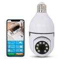 360 Camera, Light holder Full HD 1080P, 2.4GHz WiFi Camera with 32G SD Card, Night Vision Motion Detection Wireless Home Security Cameras, Baby, Pet Monitor. 