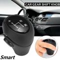 Auto Parts Leather Automatic Gear Shift Knob Lever Shifter for Mercedes Benz Smart Fortwo Roadster 450 451 Brabus Fortwo. 