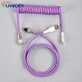 Keyboard Cable Extra-long Type-C to USB Coiled Gaming Keyboard Cable. 