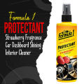 FORMULA 1 PROTECTANT SHINES,PROTECTS AND FRESHENS. 