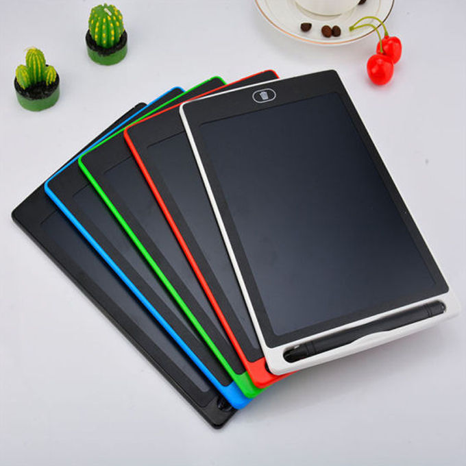 10 Inch LCD TABLET THICK LINE MULTI COLOR Writing Board Writing Tablet eWriter Kids Drawing Pad LIGHT LESS LCD SKETCH SCREEN GIFT FOR KIDS / CHILDREN - THICK LINER