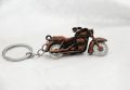 Bike keychain with rotating wheels, Heavy weight Metallic. 