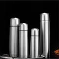 750ml Stainless Steel Vacuum Thermoses Flask Cup Hot Cold thermal Water Bottle Keeps Warm or Cool Silver With Free Bag. 