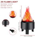 LED Fire Flame Effect Light Artificial Electric Flicker Lamp,US Plug. 