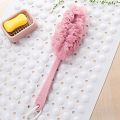 Body Brush With Long Handle Bathroom Tool Shower Accessory Bath Brush Skin Cleaner Bath Sponge Body Wash Back Scrubber Mesh. 