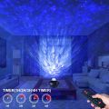 Galaxy Projector Light Room Decor , Night Light Star Projector Bluetooth Music Player Ocean Wave Projector Nebula Light Projector for Bedroom | Home Decoration. 