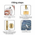 Perfume Refillable Atomizer Spray Bottles (5ml) – Mini Travel Size Refillable Aluminum Spray Bottle for Purse, Pocket, or Luggage – Portable Perfume Refill with Scent Pump – Compact, Leak-Proof for On-the-Go Use. 